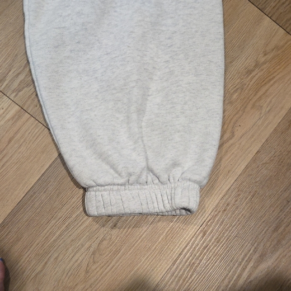 White Fox Boutique Light Gray Joggers - Picture 2 of 7
